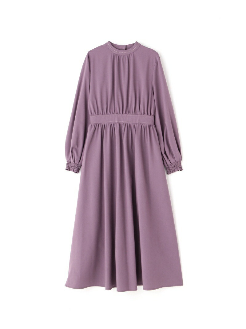 ステッチパフローブ N Natural Beauty Basic エヌ ナチュラルビューティーベーシック ワンピース ワンピースその他 パープル ネグロ 薄墨 送料無料 Rakuten Fashion Effie Europe Com