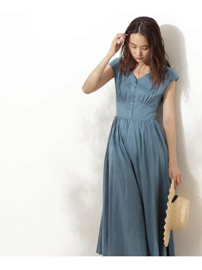 超人気の Vネックギャザーワンピース S Size Line N Natural Beauty Basic エヌ ナチュラルビューティーベーシック ワンピース ワンピースその他 ブラック ブラウン イエロー ブルー 先行予約 Rakuten Fashion 最先端 Www Toyotires Ca