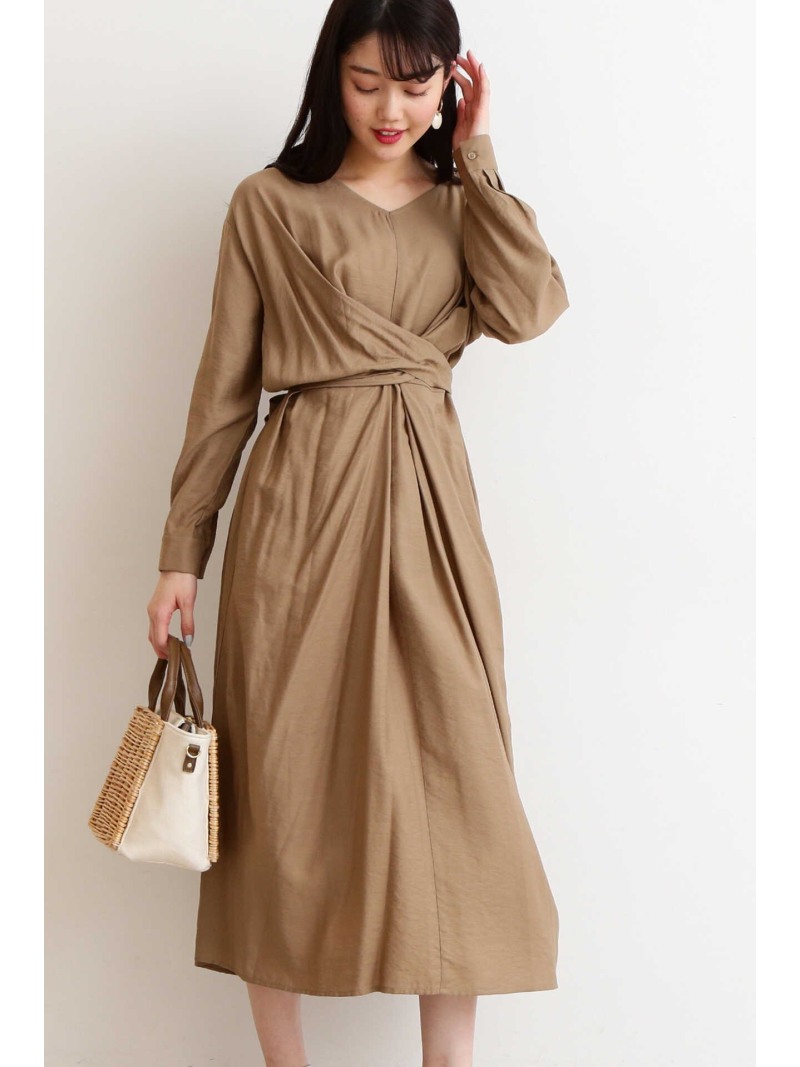 楽天市場 Rakuten Fashion Sale 40 Off カシュクールリボンワンピース N Natural Beauty Basic エヌ ナチュラルビューティーベーシック ワンピース ワンピースその他 ベージュ イエロー ブルー Rba E 送料無料 N Natural Beauty Basic