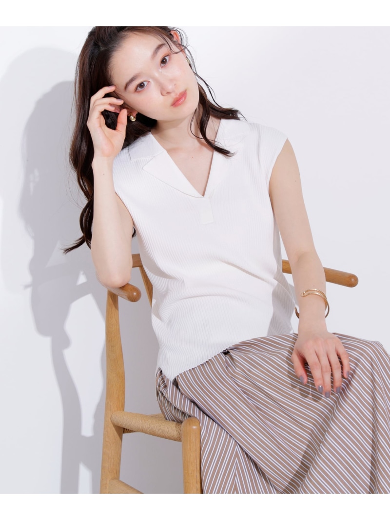 楽天市場】【SALE／50%OFF】Vネックショートベスト N. Natural
