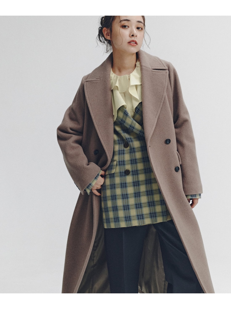 楽天市場】【SALE／20%OFF】ミドルPコート《ブラウン×ゴールドボタン