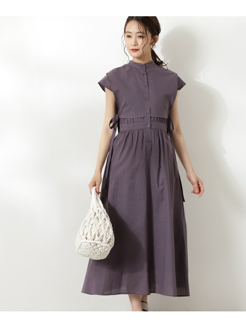 コットンローン前掛け風ワンピース N Natural Beauty Basic エヌ ナチュラルビューティーベーシック ワンピース ワンピースその他 ピンク ベージュ グレー 先行予約 送料無料 Rakuten Fashion Aplusfinance Blog Com