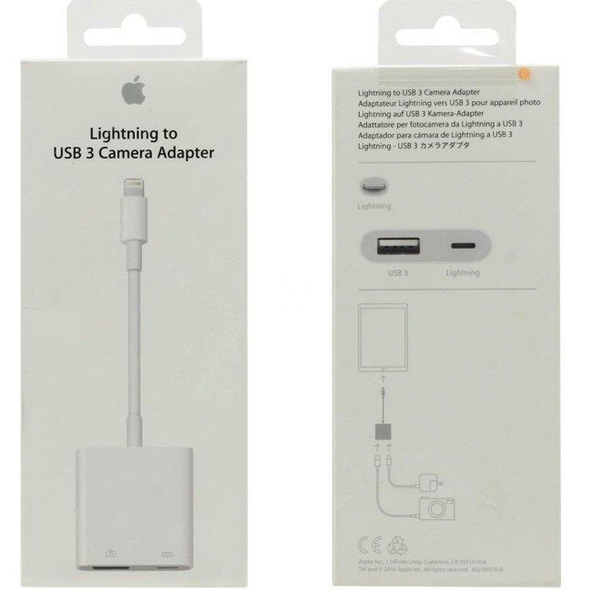 楽天市場 Apple純正 Lightning Usb 3カメラアダプタ Mkow2am A Lightning To Usb 3 Camera Adapter モバイルショップ Nn Bay