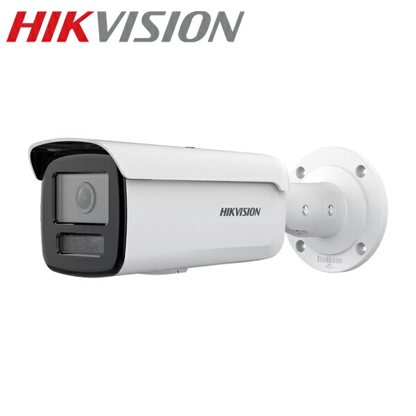 [HIKVISION] [IP-2M] 210万 24時間カラーAI IPカメラ/DS-2CD2T23G2-2LI/逆光,露出,ハイライト補正対応/人物や車両検知アラーム/LED照明距離60M/イベントアラーム /H.265+/PoE/防水/SDカード装着可