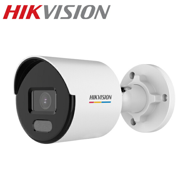 [HIKVISION] [IP-4M] 24時間カラーAI IPカメラ/DS-2CD1047G2-L/逆光,露出,ハイライト補正/ライン,エリア検知/LED 40M/H.265+/PoE/防水/SD可/イベントアラーム