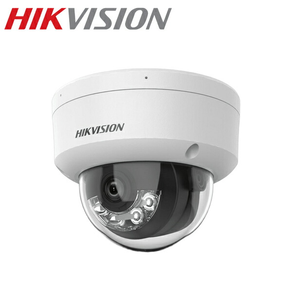 [HIKVISION] [IP-5M] 24時間カラーカメラ/DS-2CD1153G2-LIU/動体検知ライティング/逆光,露出,ハイライト補正/人・車両検知時アラーム/夜間30 IR/LED照明距離30M/マイク内蔵/H.265+/PoE/防水/耐衝撃