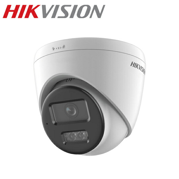 [HIKVISION] [IP-5M] 24時間カラーカメラ/DS-2CD1353G2-LIU/動体検知ライティング/逆光,露出,ハイライト補正/人・車両検知時アラーム/夜間30 IR/LED照明距離30M/マイク内蔵/H.265+/PoE/防水/耐衝撃
