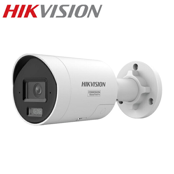 [HIKVISION] [IP-6M] 24時間カラーカメラ/DS-2CD2067G3-LIY/HikAI-ISP/侵入検知ライティング/逆光,ハイライト,霧,レンズ歪み補正/ライン・エリア侵入検知/人・車両動作検知/顔認識/IR+LED40M/SDカード可/イベントアラーム/メタル素材/H.265+/PoE/防水
