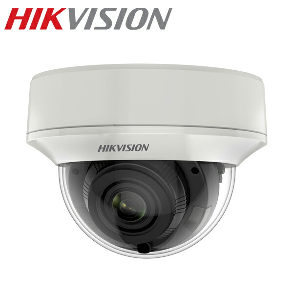 [HIKVISION] [ハイブリッド-8M] 電動ズーム 防犯カメラ/逆光 露出 ハイライト補正/夜間60M EXIR/防水/DS-2CE56U1T-AITZF[2.7〜13.5mm]