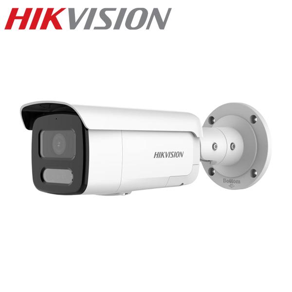 [HIKVISION] [IP-2M] AI IP夜間フルカラーカメラ/DS-2CD2T26G2-ISU/SL/逆光,露出,ハイライト補正/人や車両検知/夜間60M/侵入検知ライト+警告アラーム/H.265+/PoE