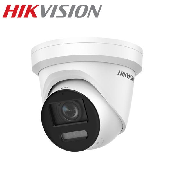 [HIKVISION] [IP-8M] 24時間カラーIPカメラ/DS-2CD2387G2-LU/逆光,露出,ハイライト補正/人,車,ライン,エリア検知/30M IR/PoE/H.265+/防水/SDカード可/内蔵マイク