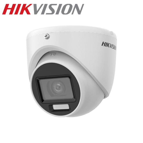 [HIKVISION] [ハイブリッド-8M] 4K UHD知能型AIカメラ/DS-2CE76U0T-LMF/TVI,AHD,CVI/動き検知ライティング/逆光,露出,ハイライト補正/30M IR/防水/メタル素材