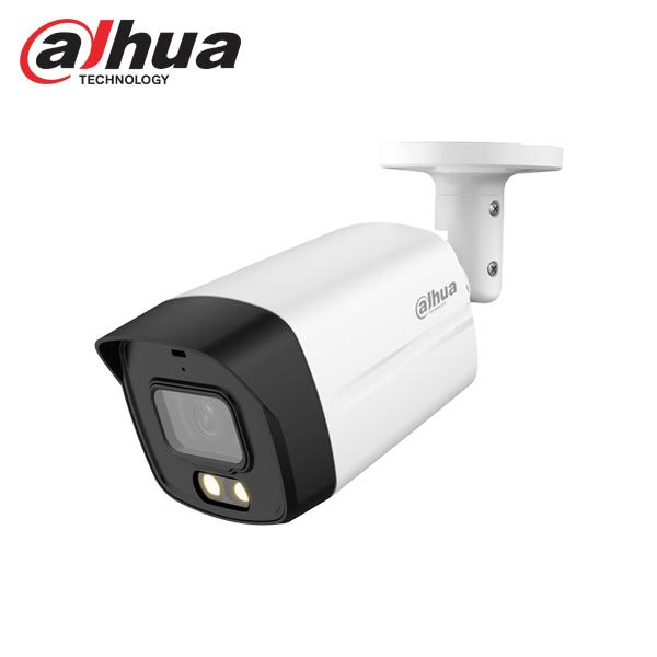 [DAHUA] [ハイブリッド-2M] 防犯カメラ 200万画素 24時間FULL-COLOR 屋外用 バレット型 夜間LED照明距離 40M　HAC-HFW1239TLMN-LED