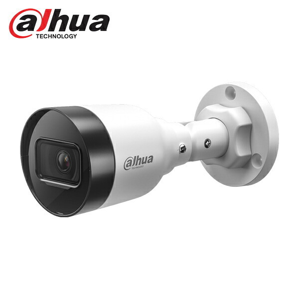 [DAHUA] [IP-4M] 知能型AI IPカメラ/逆光,露出,ハイライト補正/Smart H.265+/POE/夜間30m/防水/耐衝撃/IPC-HFW1431S1-S4