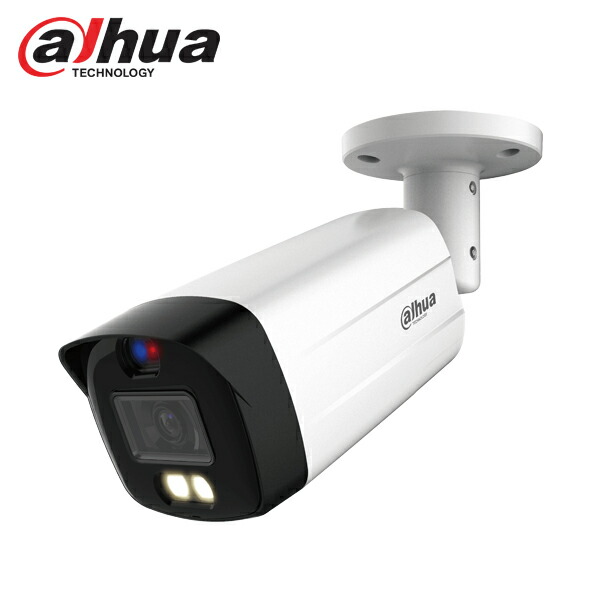 [DAHUA] [ハイブリッド-5M] 防犯カメラ 500万画素 24時間 Full color 侵入防止 屋外用 バレット型 露出逆光補正 防水 夜間40ｍ HAC-ME1509THN-A-PV