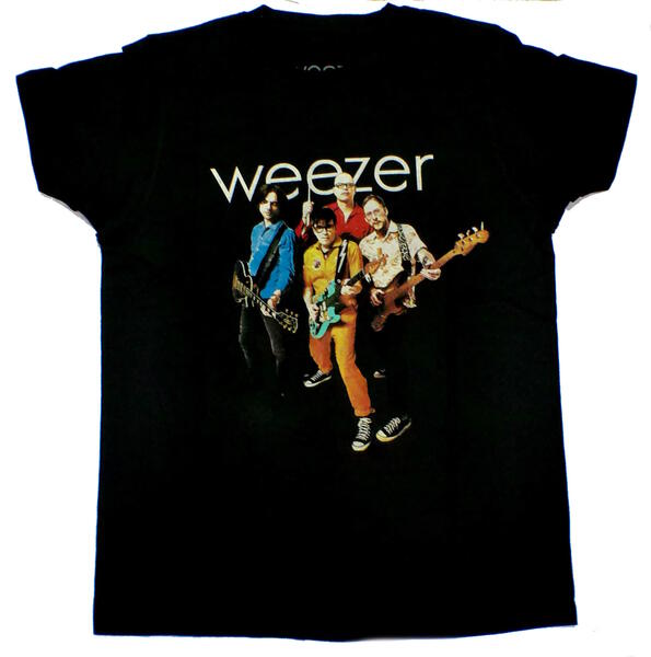 大注目★Weezer ウィーザー バンドTシャツ 海外限定 楽天市場】B品 訳あり WEEZER ウィーザー プリントTシャツ