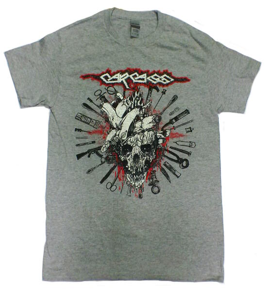 楽天市場】【CARCASS】カーカス「TOOLS」Tシャツ : バンドTシャツ NO