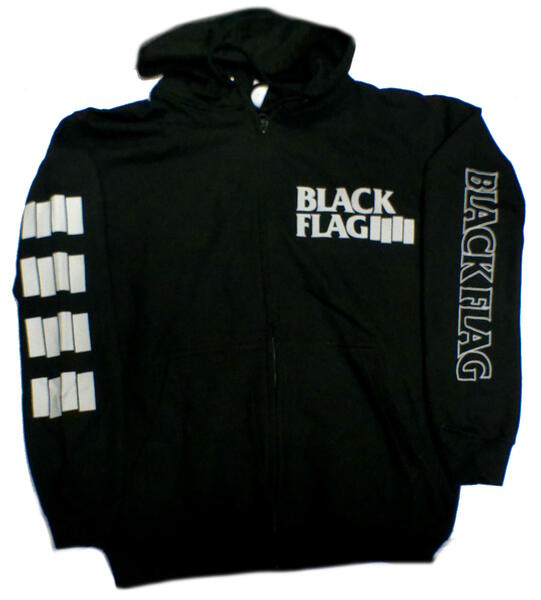 【BLACK FLAG】ブラックフラッグ「LOGO」ジップパーカー