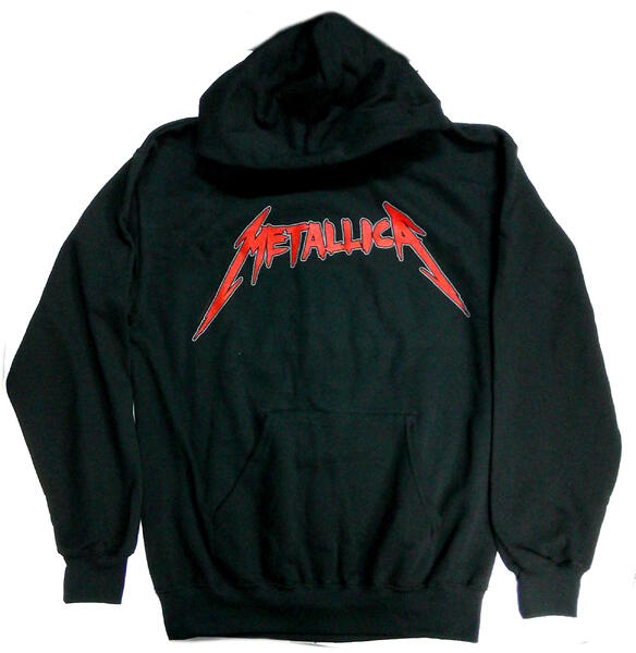 【METALLICA】メタリカ「SKULL SCREAMING RED」プルオーバーパーカー 7,776円