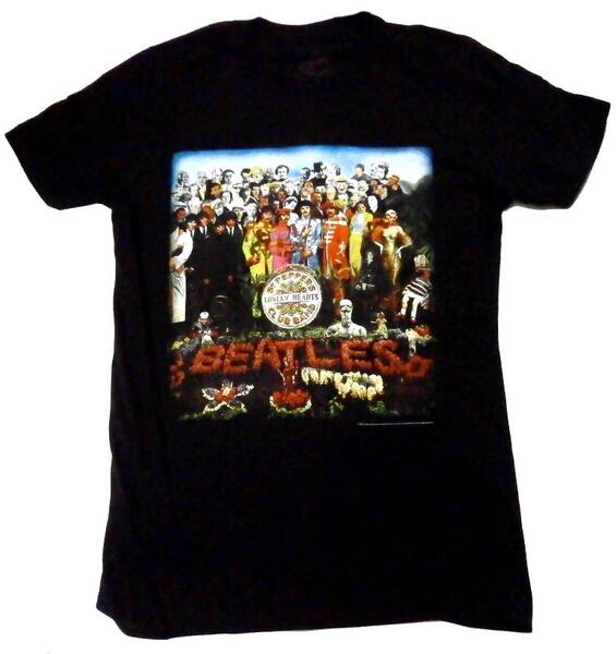 ビートルズ「Meet The Beatles」 Tシャツ Lサイズ The Beatles - Meet The Beatles! 1964 T-shirt on Black
