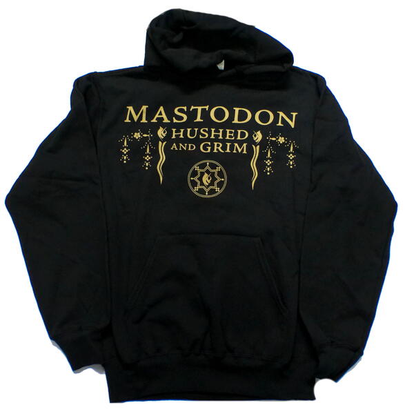 【MASTODON】マストドン「HUSHED\u0026GRIM」ティーシャツパーカー