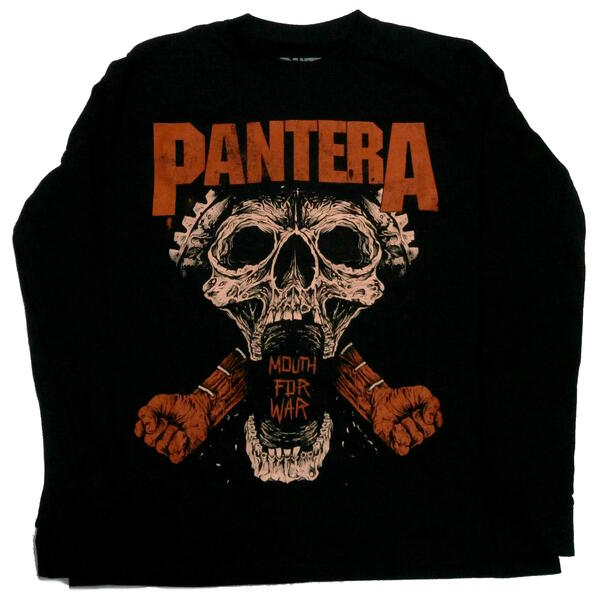 【PANTERA】パンテラ「MOUTH FOR WAR」ロングスリーブシャツ
