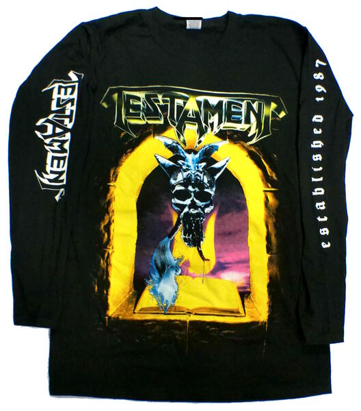 Testament1990初来日Tシャツ美品Lサイズテスタメント 5756d4ecfe99b68dead6272669a755