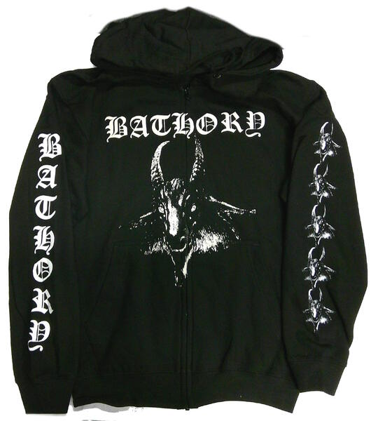 【BATHORY】バソリー「GOAT」ジップパーカー