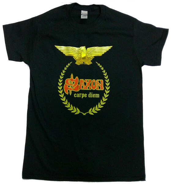 SAXON Tシャツ サイズL サクソン ラウドパーク公演 バンドTシャツ 新品 SAXON Tシャツ サイズL サクソン ラウドパーク公演 バンドT