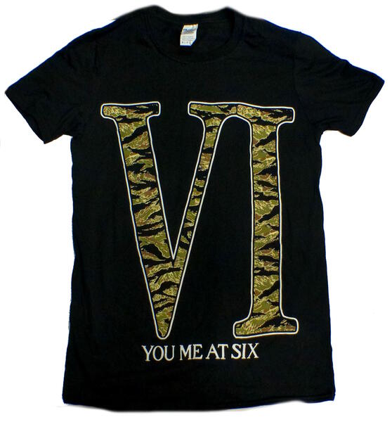 【楽天市場】【YOU ME AT SIX】ユー ミー アット シックス「CAMO LOGO」Tシャツ:バンドTシャツ NOREMORSE