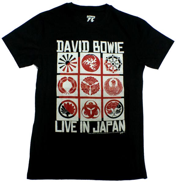 david bowie official Tシャツ デビッドボウイ バンドT t1500_d-zxc389