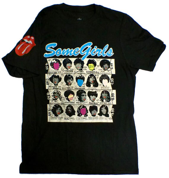 【THE ROLLING STONES】ローリングストーンズ「SOME GIRLS ALBUM」Tシャツ画像