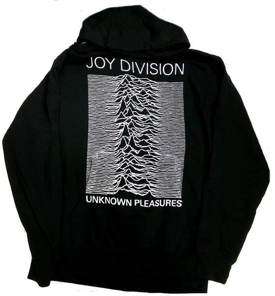 【JOY DIVISION】ジョイ ディビジョン「UNKNOWN PLEASURES」プルオーバーパーカー