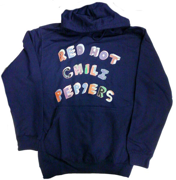 【RED HOT CHILI PEPPERS】レッドホットチリペッパーズ「COLOURFUL LETTERS」ティーシャツパーカー