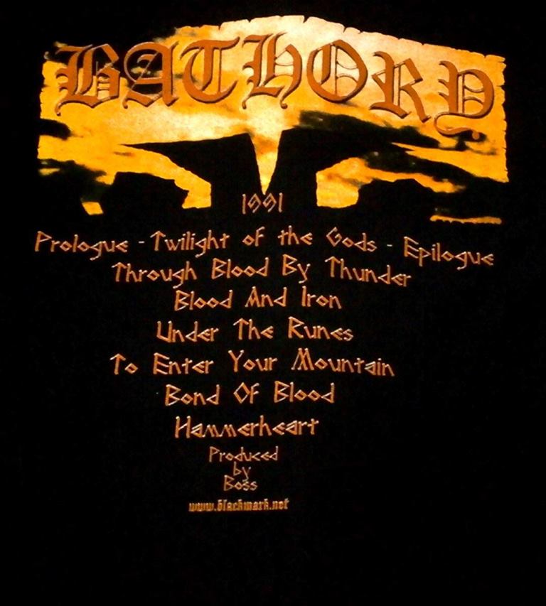 【楽天市場】【BATHORY】バソリー「TWILIGHT OF THE GODS」ロングスリーブシャツ：バンドTシャツ NO-REMORSE