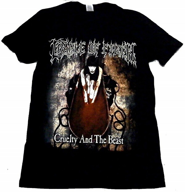 楽天市場】【CRADLE OF FILTH】クレイドルオブフィルス「CRUELTY AND THE BEAST」布刺しゅうパッチ : バンドTシャツ  NO-REMORSE