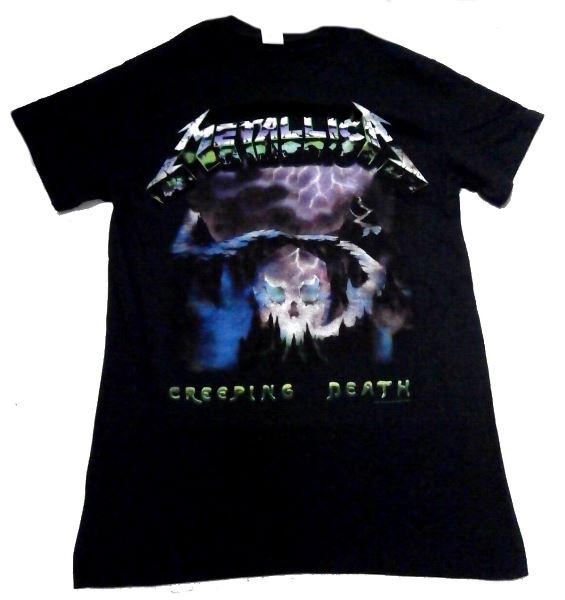 楽天市場】【METALLICA】メタリカ「ENTER SANDMAN POSTER」Tシャツ