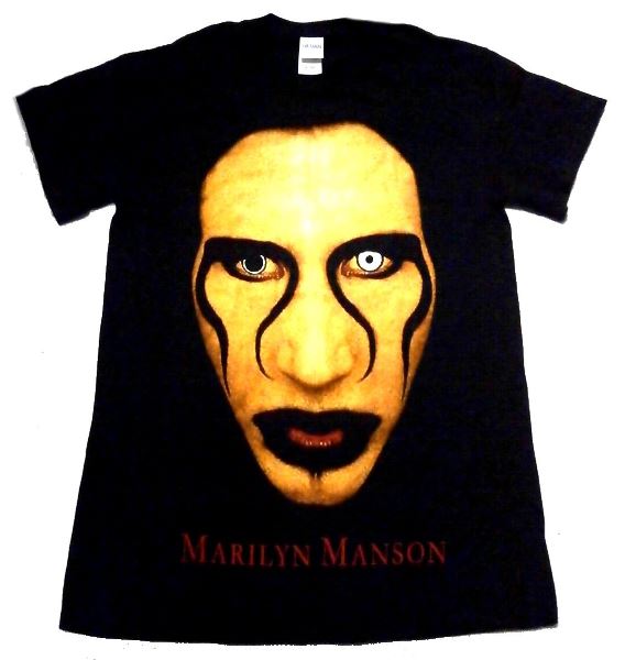 MARILYN MANSON ビッグフェイス バンド Tシャツ 楽天市場】マリリンマンソン Tシャツ 半袖 MARILYN MANSON
