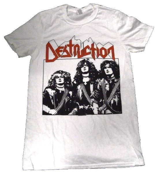 デストラクション DESTRUCTION カットオフTシャツ DESTRUCTION・デストラクション・LIVE WITHOUT SENSE・Tシャツ