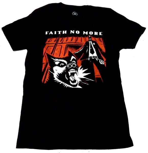 Faith No MoreフェイスノーモアバンドTシャツAngel Dust黒 Vintage Faith No More Angel Dust Short Sleeve Black All Size