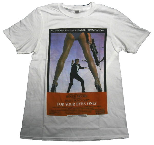 昭和映画 007は二度死ぬ ジェームズ・ボンド Tシャツ L 訳アリ 昭和映画 007は二度死ぬ ジェームズ・ボンド Tシャツ L 訳アリの
