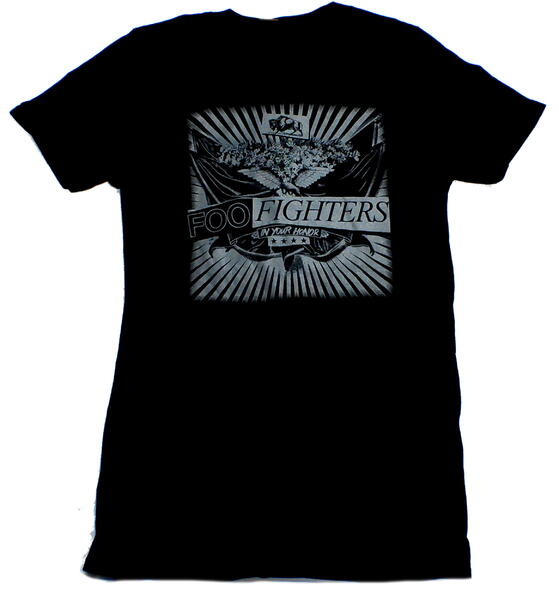 FOO FIGHTERS フーファイターズEXHAUSTED Tシャツ VINTAGE ヴィンテージ 90s FOO FIGHTERS EXHAUSTED ALBUM COVER