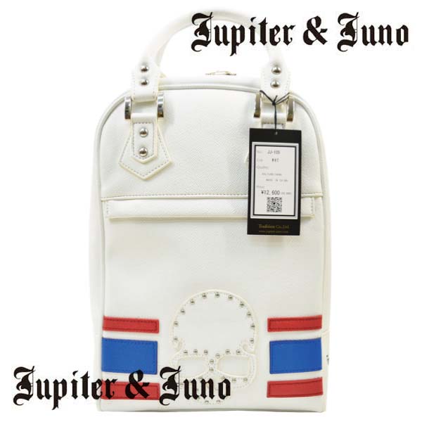 Jupiter Juno ジュピターアンドジュノ Skull Tricolore Color Shoes Case スカル トリコロール ゴルフ シューズ Color Shoes ケース シューズバッグ Tricolore ホワイト ｎｏ ｎｏ ｎｏ