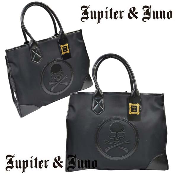 楽天市場 Jupiter Juno ジュピターアンドジュノ Skull Totet Bag Mens スカル トート バッグ メンズ ブラック ホワイト ｎｏ ｎｏ ｎｏ