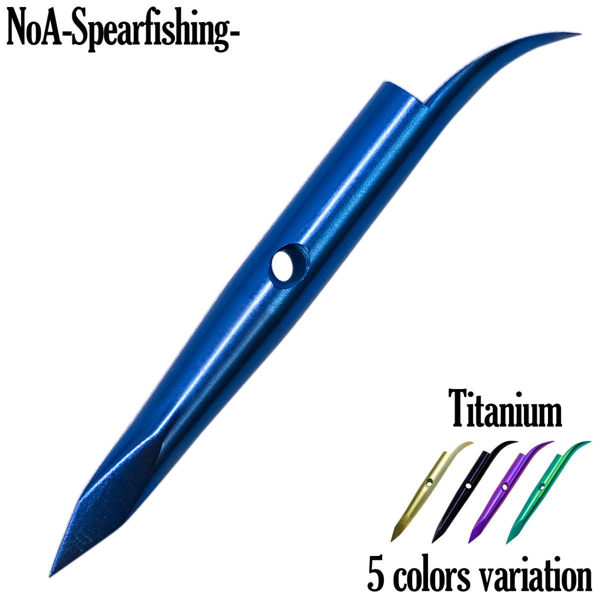 楽天市場】NoA 64チタン チョッキ 銛 先 2本 魚突き 銛 素潜り スピア 