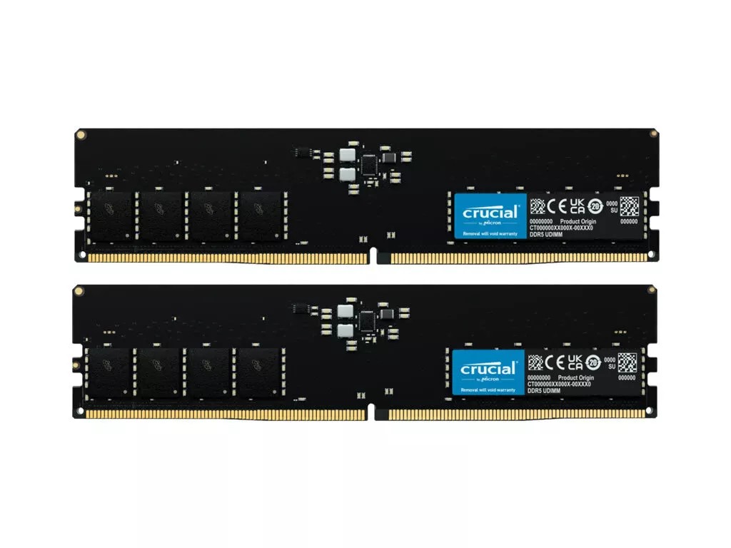 【新品】crucial CT2K32G56C46U5 [ DDR5 パソコン5-44800 32GB 2枚組 ]