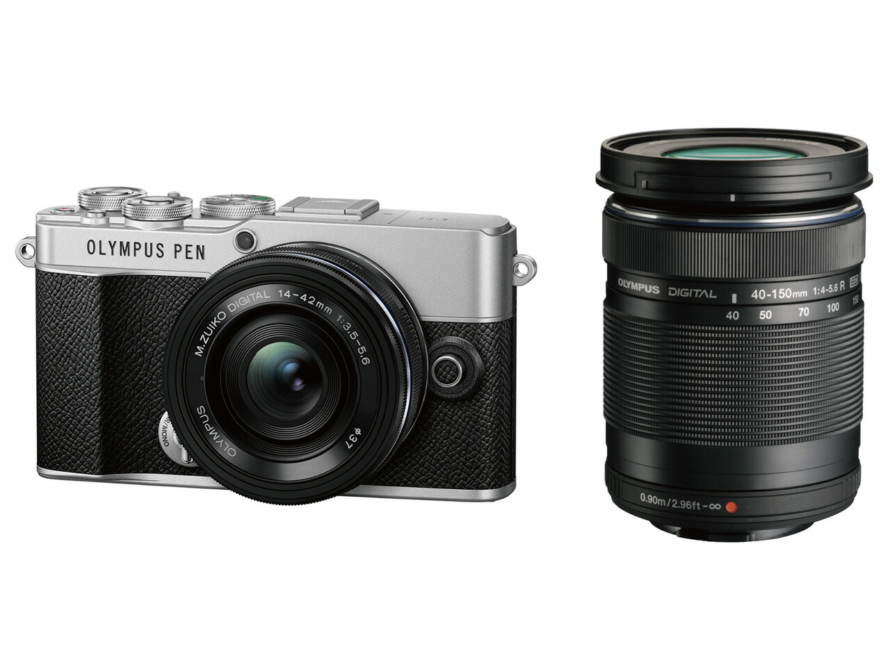 【新品】OM Digital Solutions OLYMPUS PEN E-P7 EZダブルズームキット [ シルバー ] 57,587円