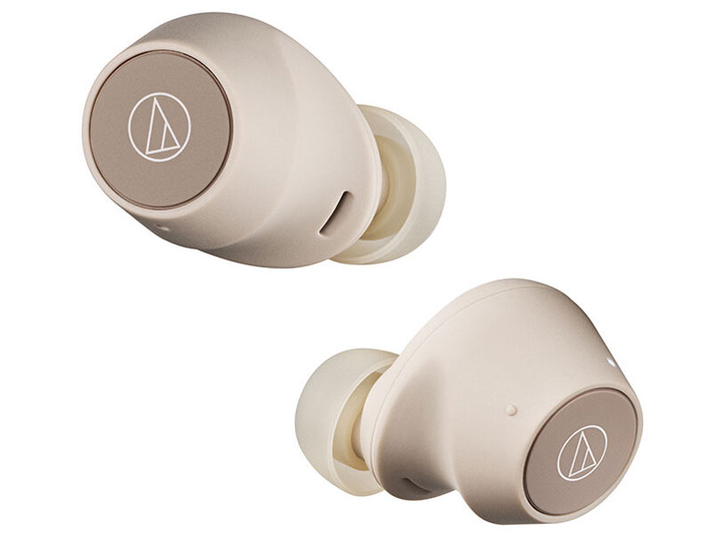 【新品】audio-technica SOLID BASS ATH-CKS30TW+ BG [ ライトベージュ ]