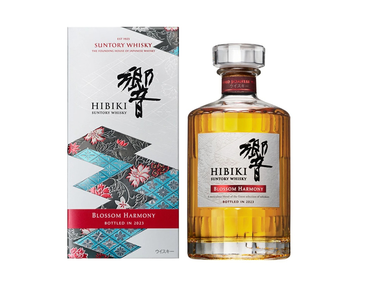 東京都内限定配送 ウイスキー サントリー 響 ブロッサムハーモニー 2023 700ml 43度 二次流通品 ※箱付き