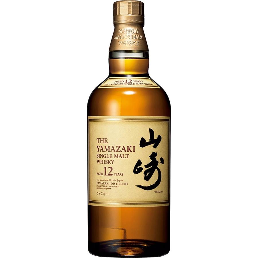 東京都内配送限定 ウイスキー サントリー 山崎 12年 シングルモルト 700ml 43度 二次流通品 ※箱なし